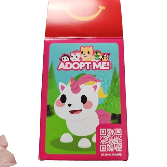 McDonald's 2023 Adopt me! Toy Unicorn & Toy Lion Happy Meal Figures NEW - Picture 12 of 14
